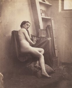 [Nu feminino em estúdio], 1856-59.