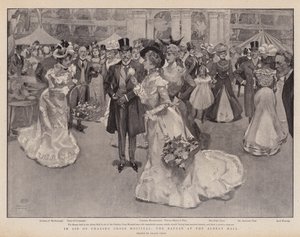 Na Ajuda do Charing Cross Hospital, o Bazar no Albert Hall de Frank Craig