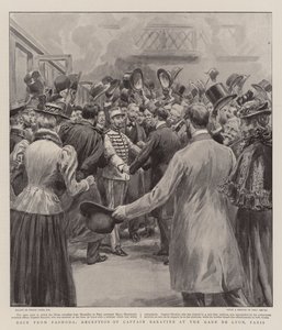 De volta de Fashoda, Recepção do Capitão Baratier na Gare de Lyon, Paris