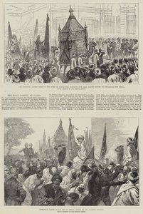 O tapete sagrado no Cairo