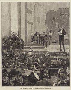 O Príncipe de Gales no Minnesingers &39;Club, Portsmouth