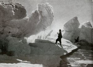 Blocos de gelo sob pressão Near Discovery Bluff, c1911, 1913 de Frank Debenham