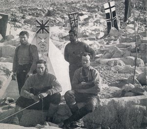 O segundo partido ocidental em Cape Geology no dia de Natal de 1911, 1913. de Frank Debenham