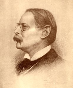 Edmund William Gosse, poeta inglês, autor e crítico, 1913. de Frank Dicksee