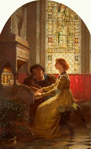 Harmonia, 1879 de Frank Dicksee