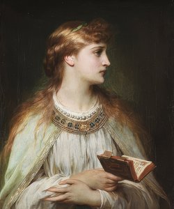 Ophelia. Um 1864 de Frank Dicksee
