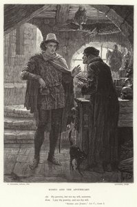 Romeu e o Boticário, Romeu e Julieta, Ato V, Cena I