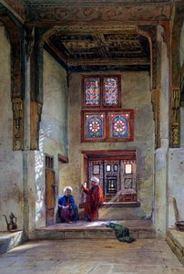 Sala de recepção, Memlook Radnau Beys House, Cairo, 1873