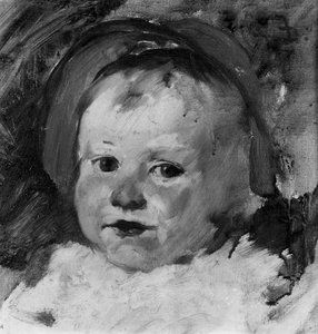 Cabeça de uma criança de Frank Duveneck