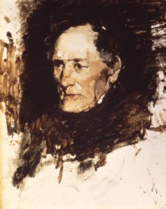 Cabeça de um Velho, c. 1877-1879. de Frank Duveneck