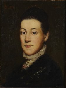 Retrato de uma mulher de Frank Duveneck