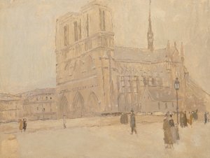 Notre Dame no inverno de Frank Edwin Scott