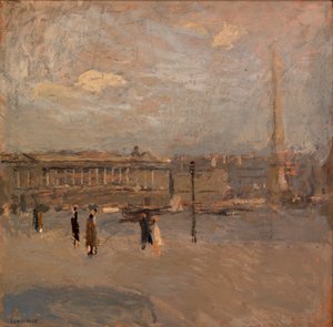 Place de la Concorde No. IV-A, c. 1917. de Frank Edwin Scott