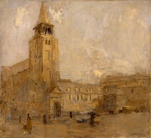 St. Germain des Pres no. II, s.d. de Frank Edwin Scott