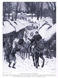 Fome nos dias de Ethelred AD1005, década de 1920