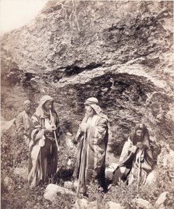 Camponeses da área de Jerusalém, c.1866-67