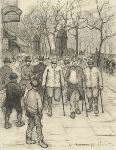 O Passeio dos Feridos, 1917