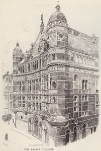 Palace Theatre, Londres (litho) de Frank Murray