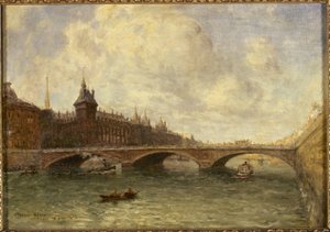 O pont au change e o quai de l