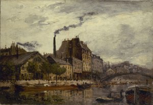 O cais de Valmy, 1905