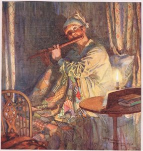O ar era "Away with melancholy", c.1920 (litografia a cores)