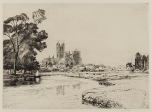 Canterbury dos prados, 1930 de Frank Short