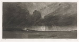 Cloud March sobre as areias de Dee de Frank Short