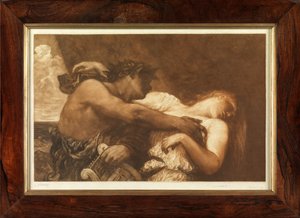 Orfeu e Eurídice (mezzotint)