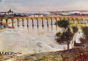 Berwick-on-Tweed (cor litho) de Frank Southgate