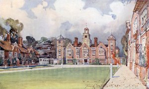 Blickling Hall (litografia a cores)