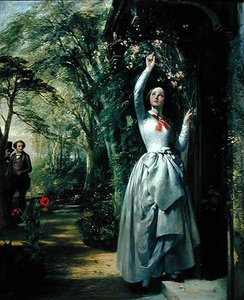 A Filha do Jardineiro (óleo sobre tela)