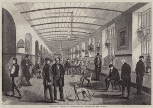 O hospital real de Bethlehem, a galeria para homens