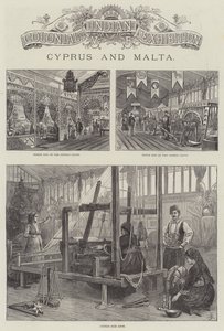 Exposição Colonial e Indiana, Chipre e Malta de Frank Watkins