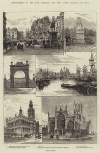 Início do Hull, Barnsley e West Riding Railway and Dock de Frank Watkins