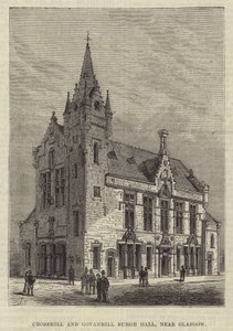 Crosshill e Govanhill Burgh Hall, perto de Glasgow de Frank Watkins