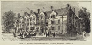 Dalton Hall, residência para estudantes da Universidade de Victoria, Manchester de Frank Watkins