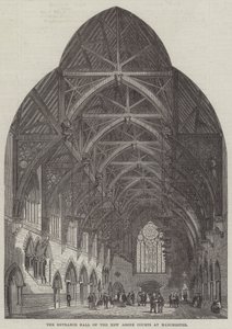 O Hall de Entrada do New Assize Courts em Manchester de Frank Watkins