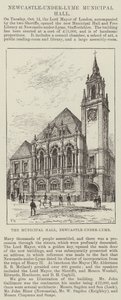 O Municipal Hall, Newcastle-under-Lyme de Frank Watkins