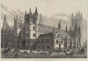 As propostas de restaurações de Westminster Hall de Frank Watkins