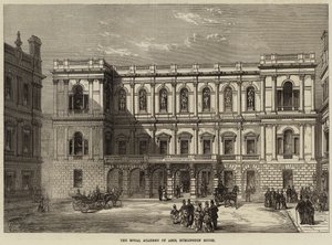 A Academia Real de Artes, Burlington House de Frank Watkins