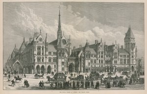 O Royal Courts of Justice: A frente da Strand de Frank Watkins