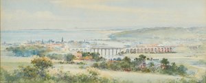 Berwick (aguarela) de Frank Watson Wood