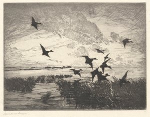 Depois do pôr-do-sol de Frank Weston Benson