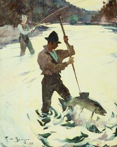 Pesca de Lança de Frank Weston Benson