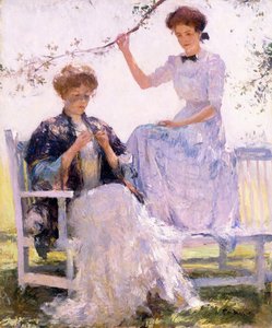 Luz do sol e sombra, c.1912 (óleo sobre tela)