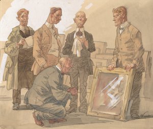 História de um quadro n.º 1: Perante o júri