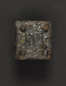 Placa da correia, 600s de Frankish School