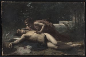 Pyramus and Thisbe, ca. 1875 (óleo sobre tela)