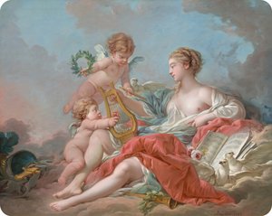 Alegoria da música de François Boucher