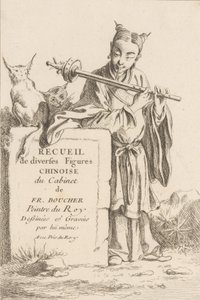 Coleção de Diversas Figuras Chinesas, 1738-45. de François Boucher